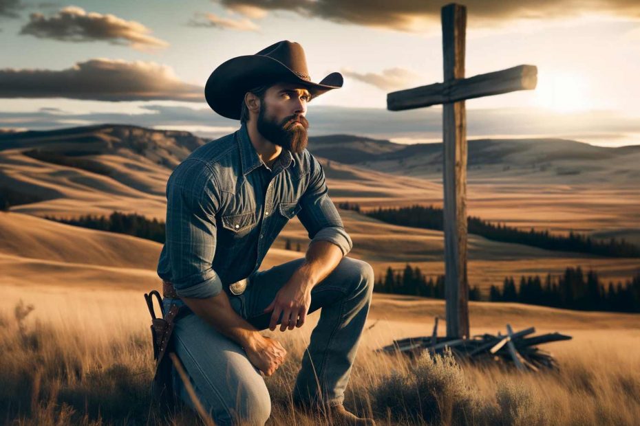 Christian Image from Digging Deeper Blog in Gallatin Gateway Gravel Pit, Montana.
