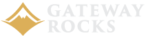 Gateway Rock Logo in Gallatin Gateway, Montana.